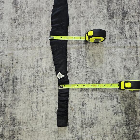 Sequin Beaded Stretch Belt Womens M/L Black Iridescent Snap Waist Evening - Picture 8 of 11